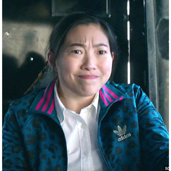 Adidas Track Jacket Women M Medium Leopard Print Full Zip Performance Pocket - Picture 14 of 15